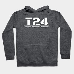 T24 - AUDEMUS JURA NOSTRA DEFENDERE (B) - Inv Hoodie